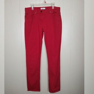 Red Stretchy Jeans